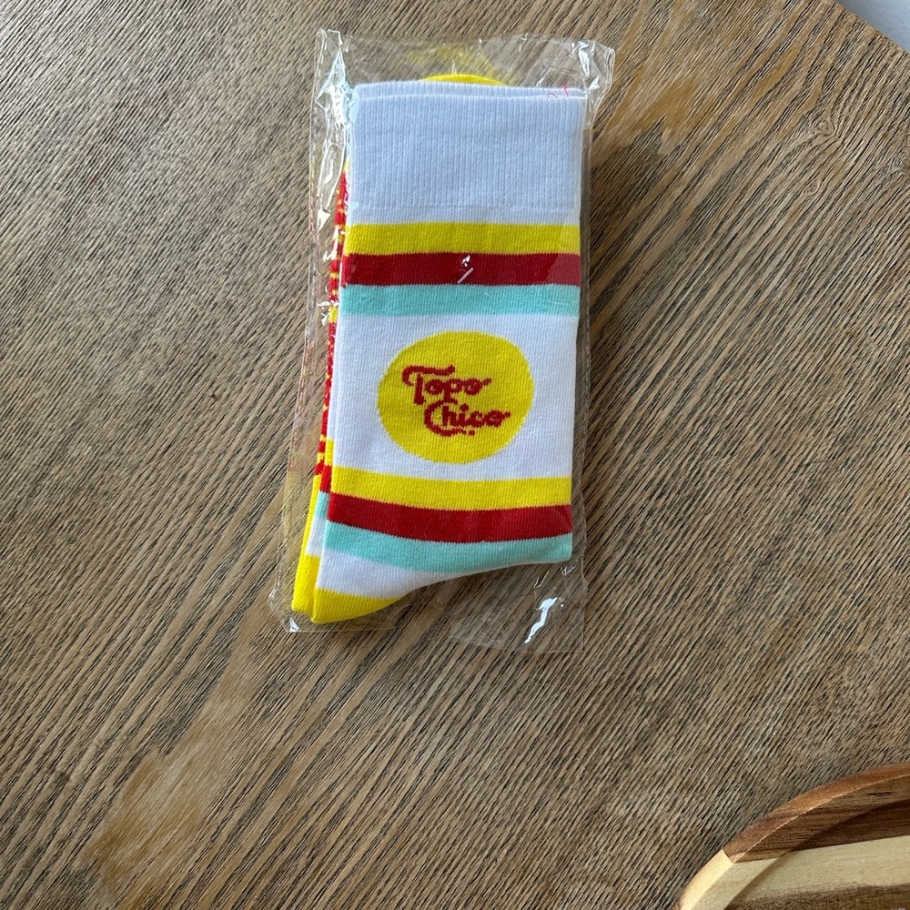 Topo Chico shirt and socks